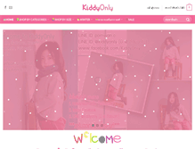 Tablet Screenshot of kiddyonly.com